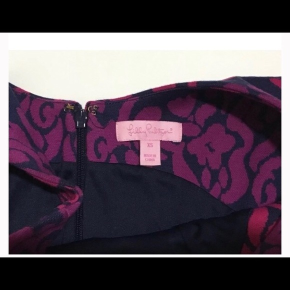 Lilly Pulitzer XS sheath dress with bow - Picture 6 of 6